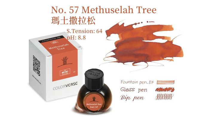 【瑪土撒拉松 5ml】Colorverse 鋼筆墨水