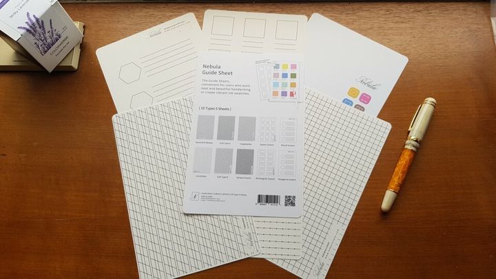 Nebula - Guide Sheets 格線墊板組 A5 | 試色、手帳必備 - 2