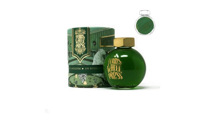 【迷路的槲寄生｜閃粉】摩天輪 - 85ml 鋼筆墨水