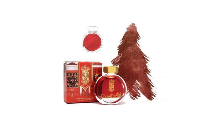 【神奇冬莓｜閃粉】摩天輪 - 38ml 鋼筆墨水