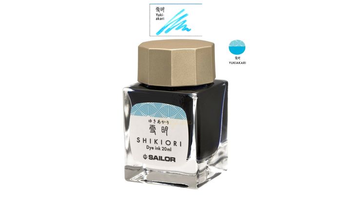 寫樂 - 雪明 20ml 四季織 四季彩鋼筆墨水 | Sailor - YUKIAKARI / 20ml / Shikiori / Fountain Pen Ink