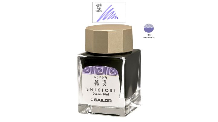 寫樂 - 藤姿 / 藤娘 20ml 四季織 四季彩鋼筆墨水 | Sailor - FUJISUGATA / FUJIMUSUME / 20ml / Shikiori / Fountain Pen Ink