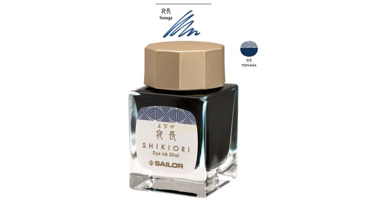 寫樂 - 夜長 20ml 四季織 四季彩鋼筆墨水 | Sailor - YONAGA / 20ml / Shikiori / Fountain Pen Ink