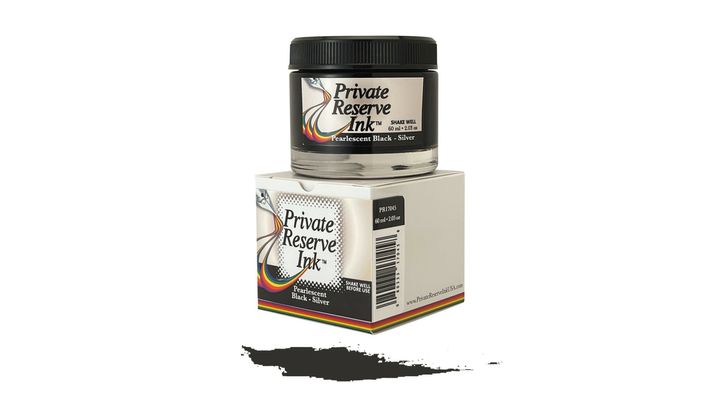 Private Reserve - 黑色 60ml 珠光閃粉鋼筆墨水 