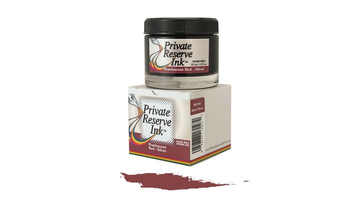 PR - 紅色 60ml 珠光閃粉鋼筆墨水 | Private Reserve - "Red" / 60ml / Pearlescent / Fountain Pen Ink