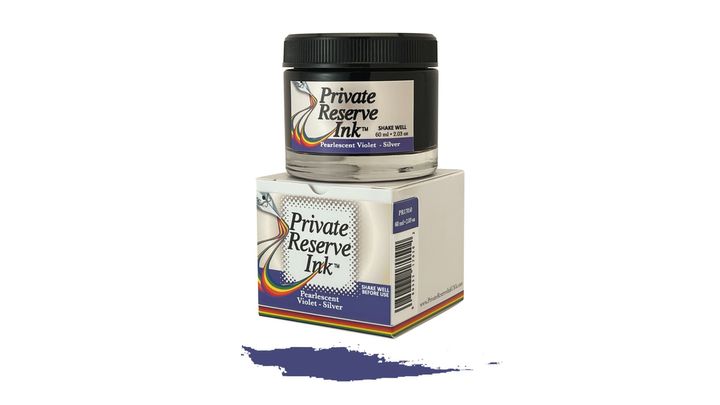 PR - 紫色 60ml 珠光閃粉鋼筆墨水 | Private Reserve - "Violet" / 60ml / Pearlescent / Fountain Pen Ink