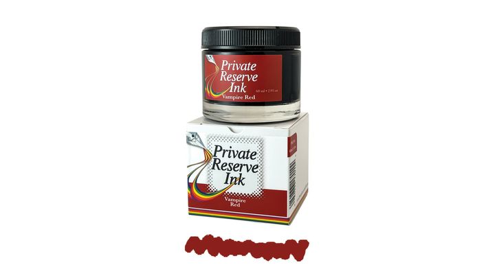 PR - "吸血鬼紅" 60ml 雅緻鋼筆墨水 | Private Reserve - "Vampire Red" / 60ml / Premium / Fountain Pen Ink