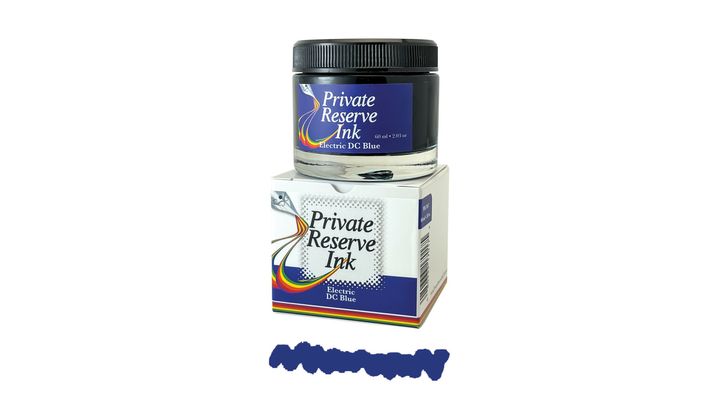 PR - "閃電藍" 60ml 雅緻鋼筆墨水 | Private Reserve - "Electric DC Blue" / 60ml / Premium / Fountain Pen Ink