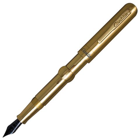 Mark Twain Crescent Brass Limited Edition (1898) Fountain Pen.jpg