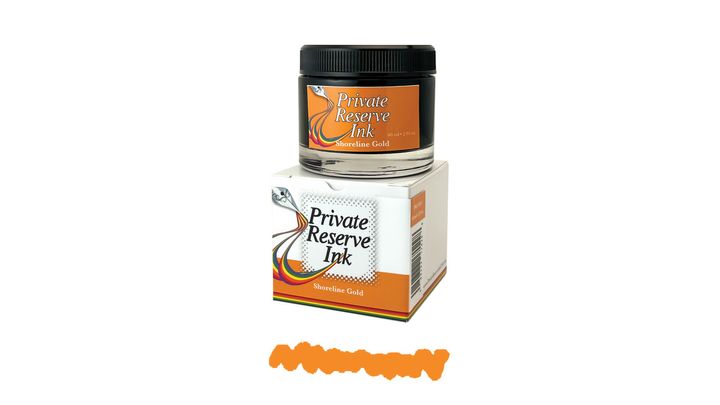 PR - "海岸線金黃" 60ml 雅緻鋼筆墨水 | Private Reserve - "Shoreline Gold" / 60ml / Premium / Fountain Pen Ink