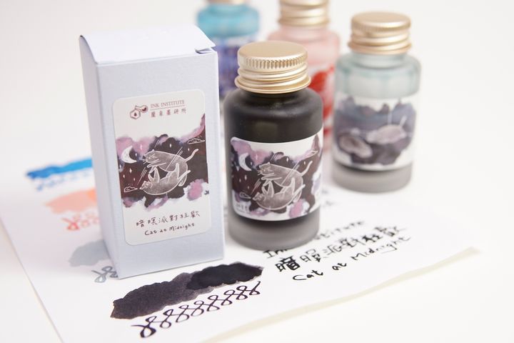 【暗暝派對狂歡】Ink Institute 蘭泉墨研所 - Cats' Daily 貓的日常 30ml 鋼筆墨水 - 2