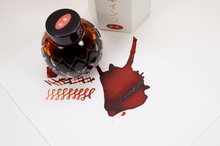 三田三昭堂 - 紅茶(柚香) 55ml 香味鋼筆墨水 Mita Sanshodo - Earl Grey Tea - 2