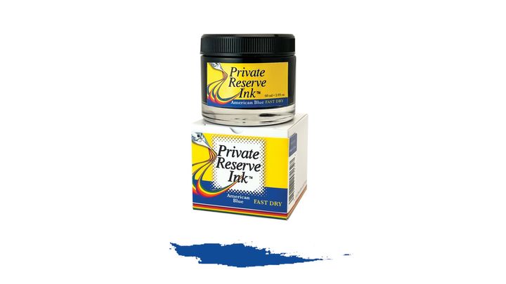 Private Reserve - 美國藍 60ml 速乾系列 鋼筆墨水 Fast Dry American Blue