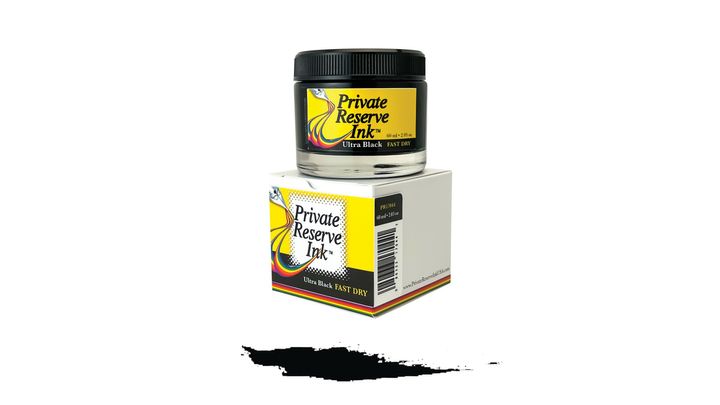 Private Reserve - 極黑 60ml 速乾系列 鋼筆墨水 Fast Dry Ultra Black