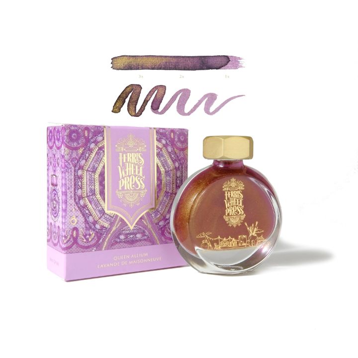 【皇后街石蒜蔥花｜閃粉】摩天輪 - 38ml 鋼筆墨水