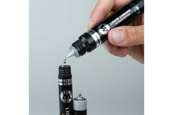 魔路塗 - 電鍍銀 補充液 Liquid Chrome 30ml Refill