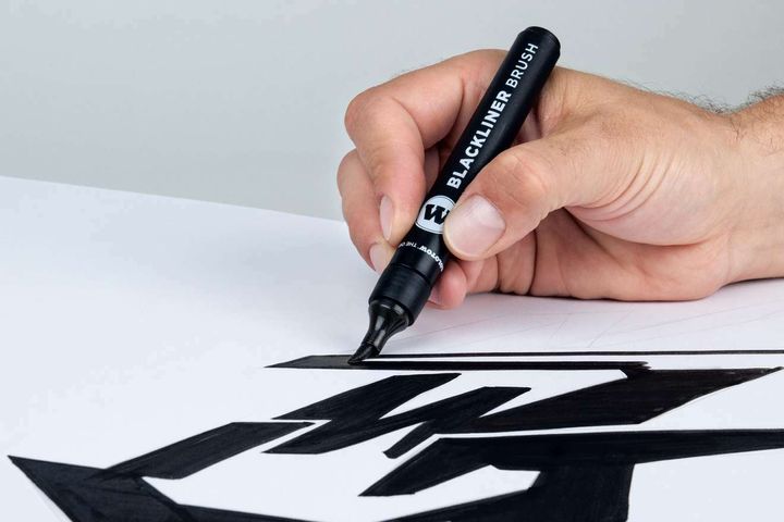 魔路塗 - 代針大筆刷 Blackliner Brush
