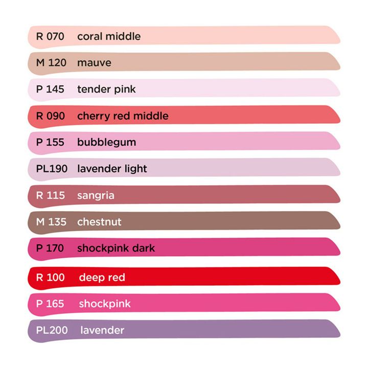 魔路塗 - 紅粉紫色系 水性繪圖麥克筆 Sketcher Red Pink Purple - 2