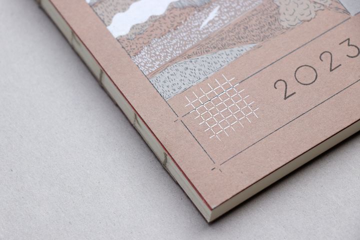 Baconpress 五花鹽 - 稻米 rice - 2023 週曆手帳《日月 Jour après jour》 - 2