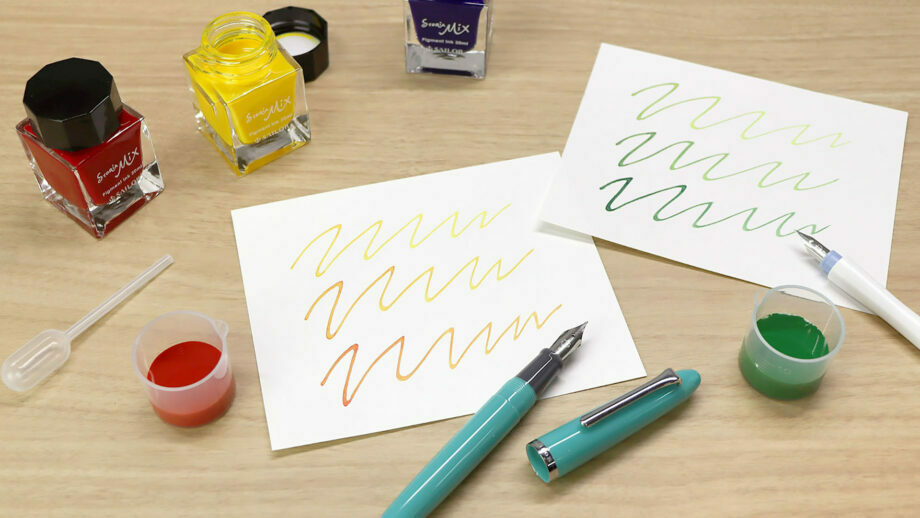 寫樂 - Clown Yellow Green 小丑綠 STORiA 馬戲團 20ml 防水墨水 鋼筆墨水 - 2