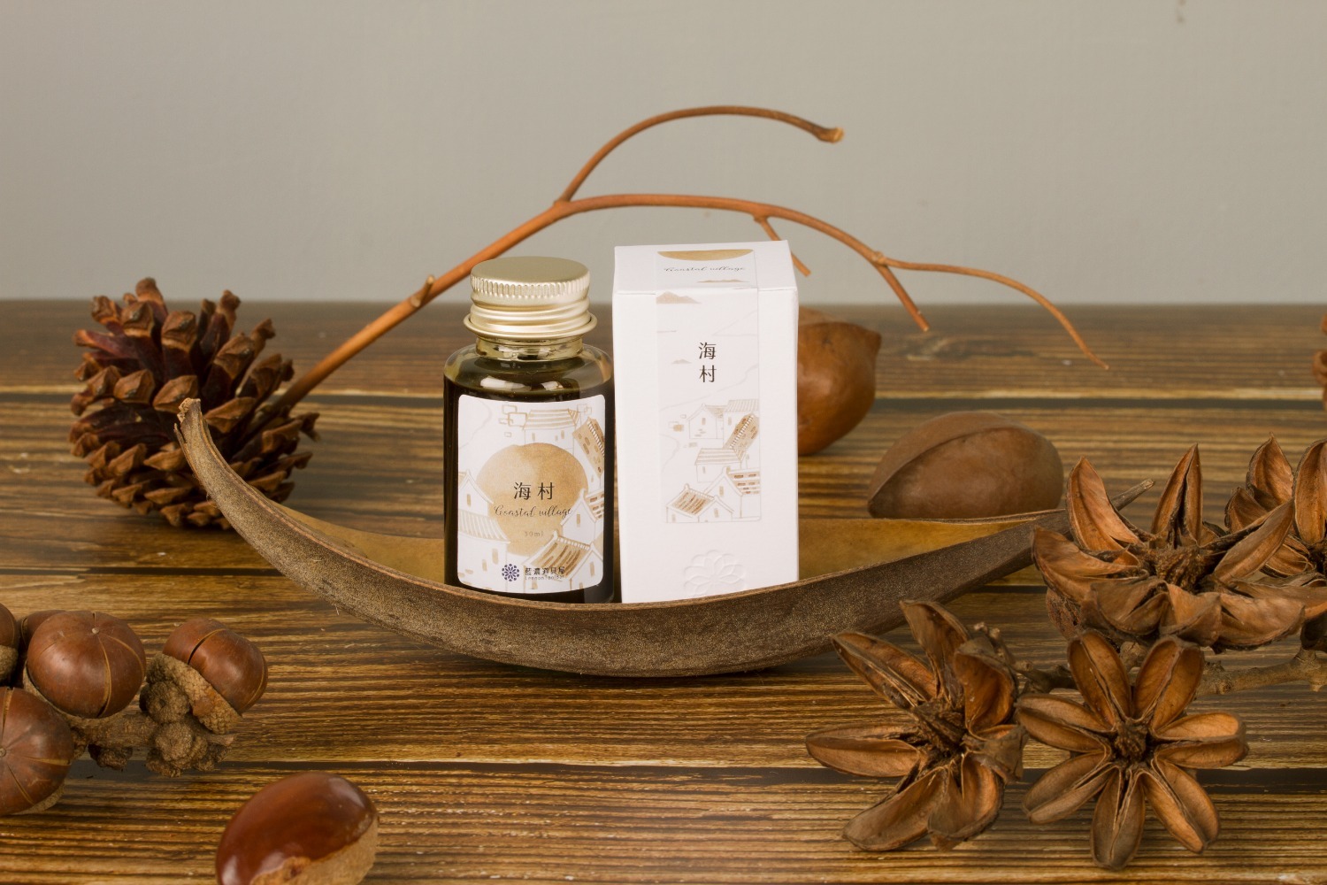 藍濃道具屋 - 海村 - 2022 出去走走 30ml 鋼筆墨水  - 1