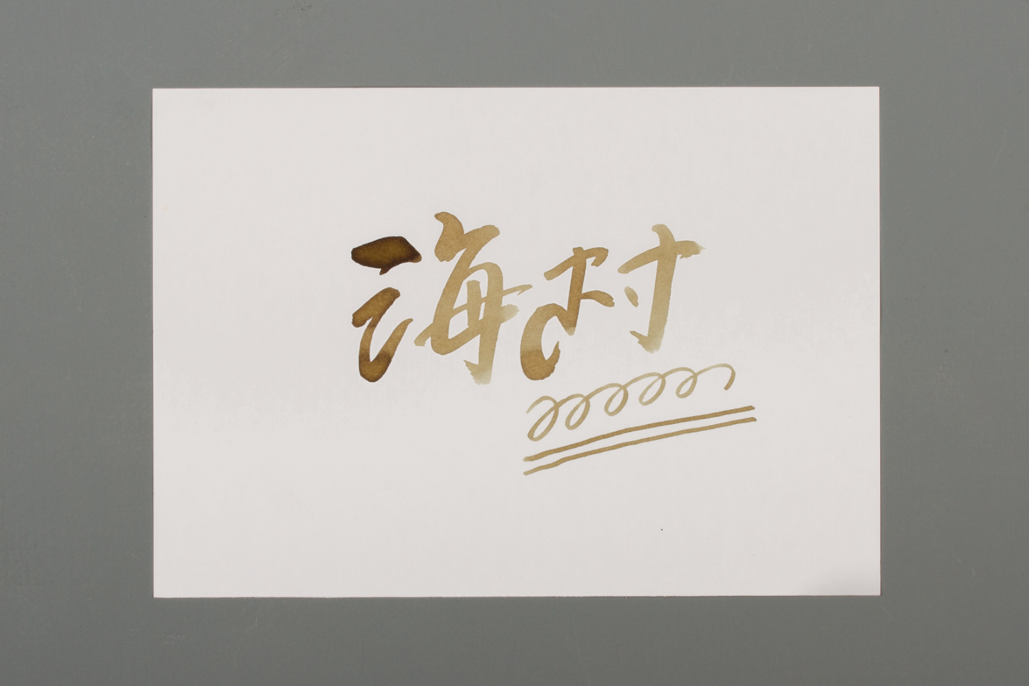 藍濃道具屋 - 海村 - 2022 出去走走 30ml 鋼筆墨水  - 2