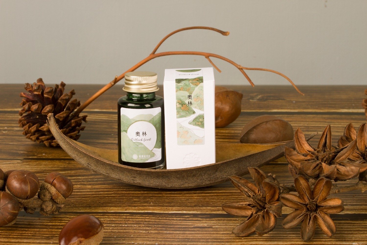 藍濃道具屋 - 奧林 - 2022 出去走走 30ml 鋼筆墨水  - 1