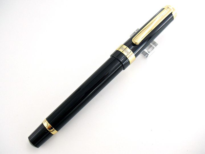 永生 - 698 軟彈M尖 金夾 滴入活塞鋼筆 閃粉 金粉可用 - 2