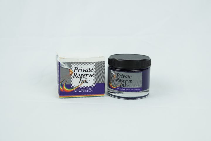 Private Reserve - 藍色 60ml 檔案墨水 防水墨水 Invincible Blue - 2