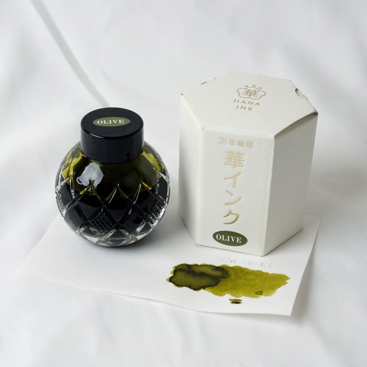 三田三昭堂 - 橄欖 (綠) 55ml 香味鋼筆墨水 Mita Sanshodo - Olive Green