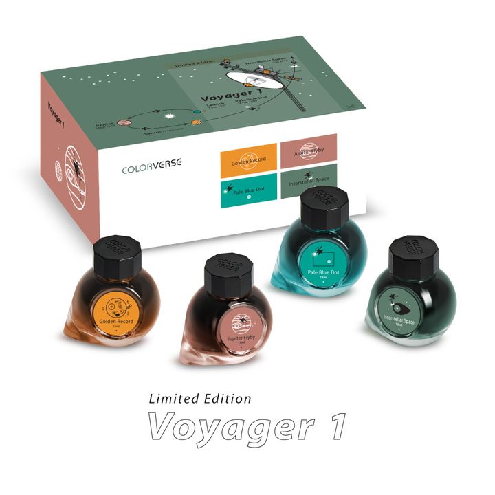 【航海家一號 65ml+15ml*4】Colorverse 鋼筆墨水