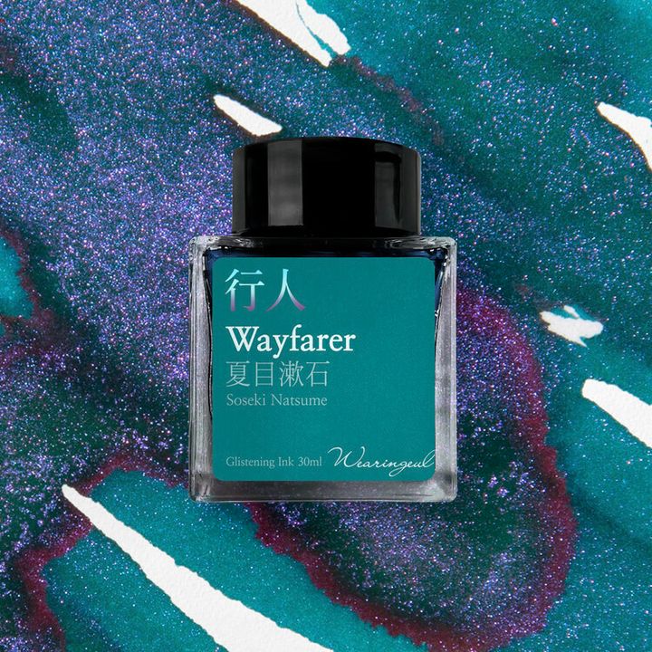 Wearingeul - 行人 夏目漱石系列 30ml 閃粉鋼筆墨水 Natsume Soseki Wayfarer
