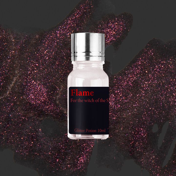 Wearingeul - 火球術 女巫魔法 10ml 鋼筆閃粉 Flame Glitter Potion