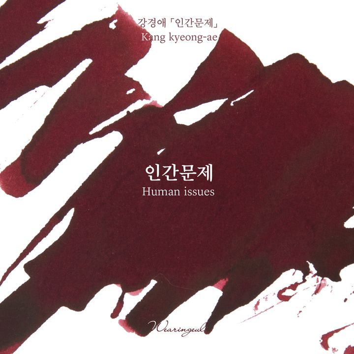 Wearingeul - 03 人類問題 韓國女作家系列 30ml 鋼筆墨水 - 2