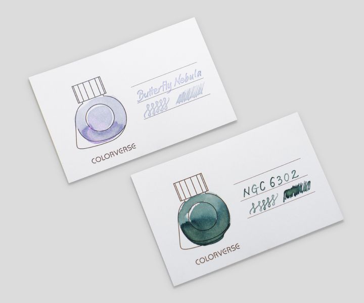【特別版 蝴蝶星雲(閃粉)與星團6302】Colorverse - SE Butterfly Nebula & NGC 6302 Set 65ml + 15ml Ink - 2