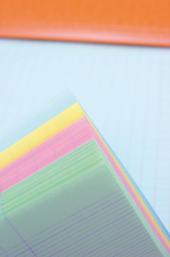 Rhodia - A4+ 方格 上翻彩色活頁筆記本 - 2