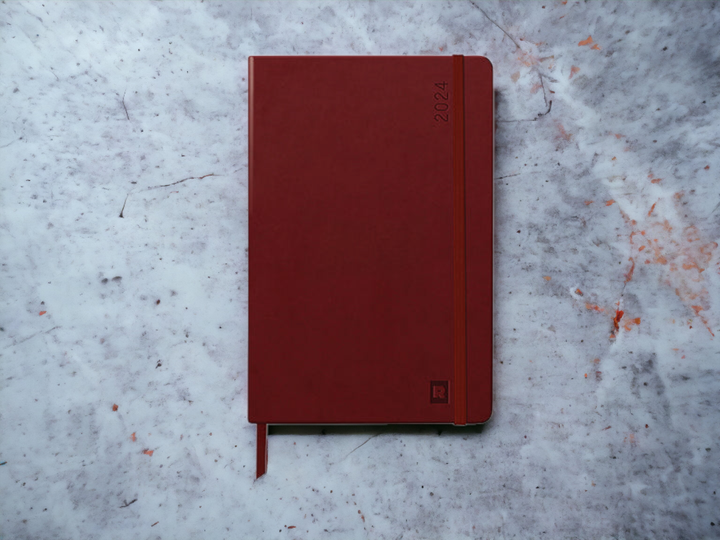 Rhodia - A5 硬皮橫式週曆 | 2024 Weekly Planner Japan Limited 週曆手帳 - 2