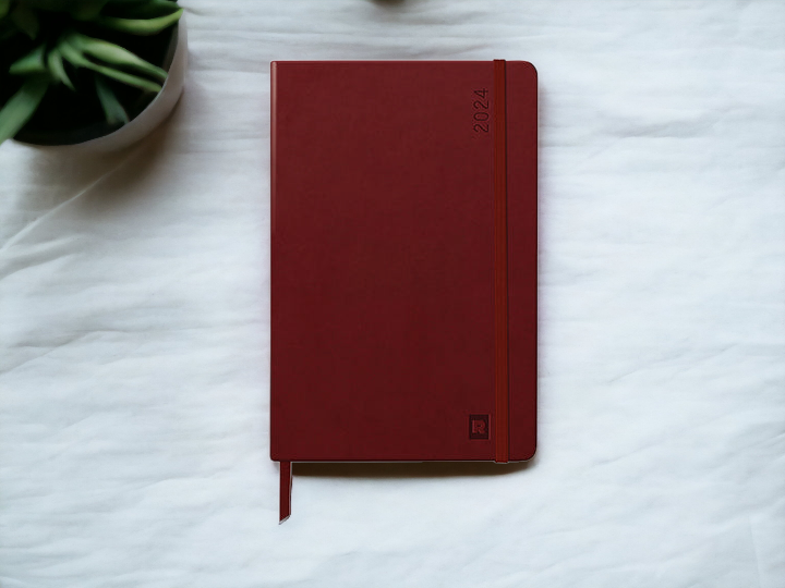 Rhodia - A5 硬皮直式週曆 | 2024 Weekly Planner Japan Limited 週曆手帳 - 2
