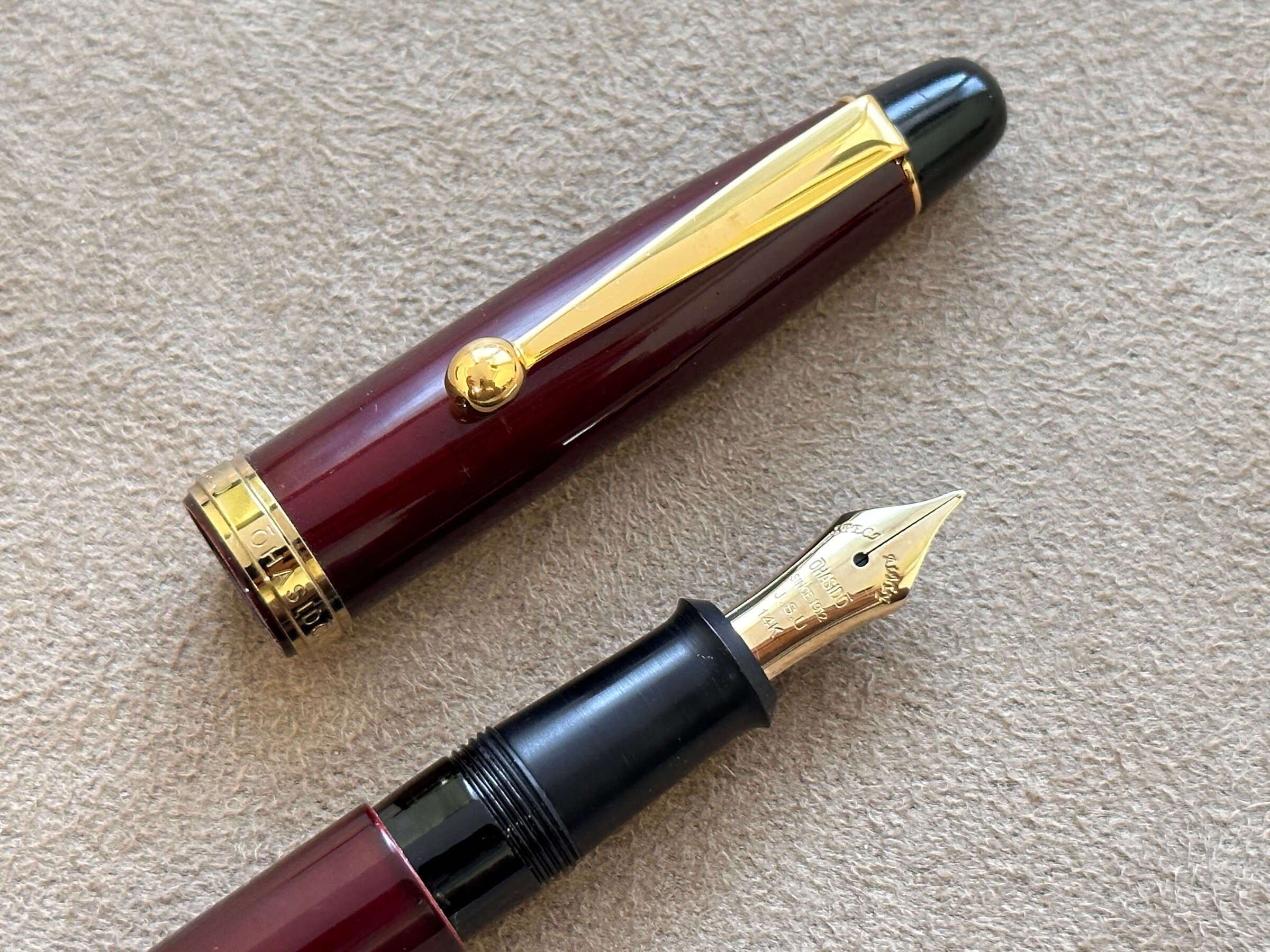 中屋製作所　PLATINUM 蒔絵螺鈿14K金　 万年筆 梅に鶯 テコ式 中屋製作所 PLATINUM 蒔絵螺鈿14K金 万年筆 梅に鶯 テコ式