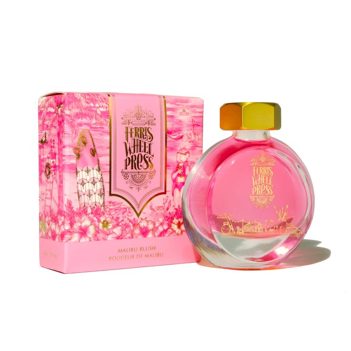 【粉紅馬里布】摩天輪 - 加州 38ml 鋼筆墨水