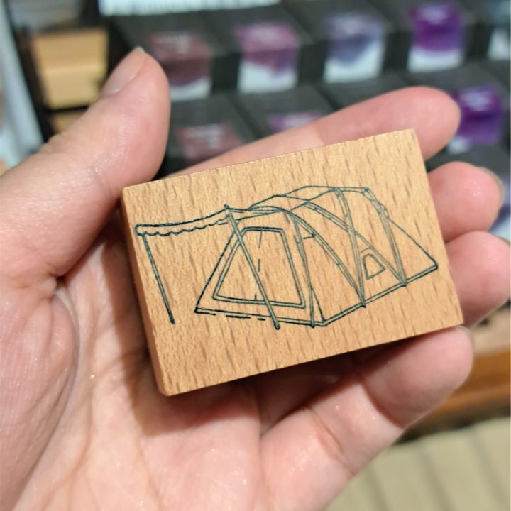 藍濃道具屋 - 印章 手帳露營系列 II - 2