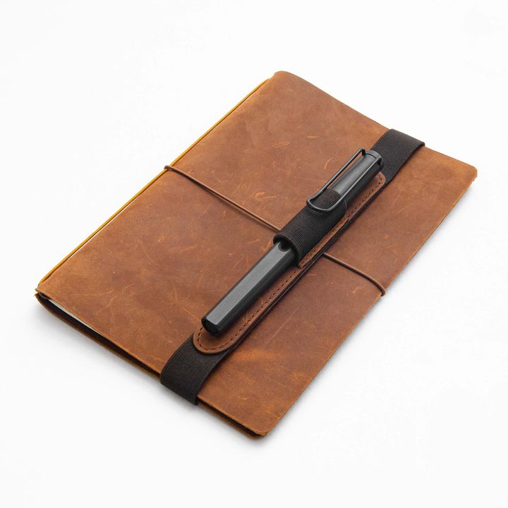 Endless - Brown Explorer Series B6 Notebook (Top Grain Genuine Leather) - 2