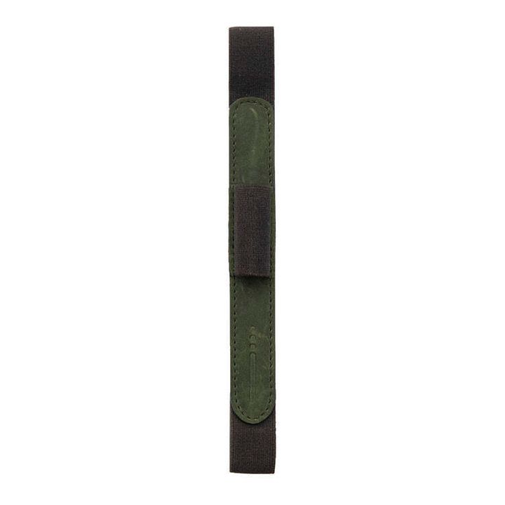 Endless - Green Top Genuine Leather Strap Pen Holder