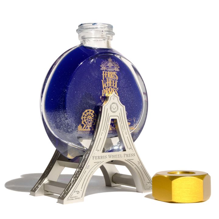 【Desktop Mini Ferris Wheel Press | Silver】FWP - 38ml Dedicated Ink Holder - 2