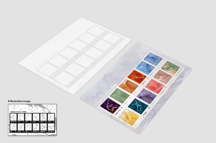 【色彩小宇宙白墨著色卡 星座主題 C尺寸】Colorverse - Colorspace size C Constellation 30 Sheets Swatch - 2