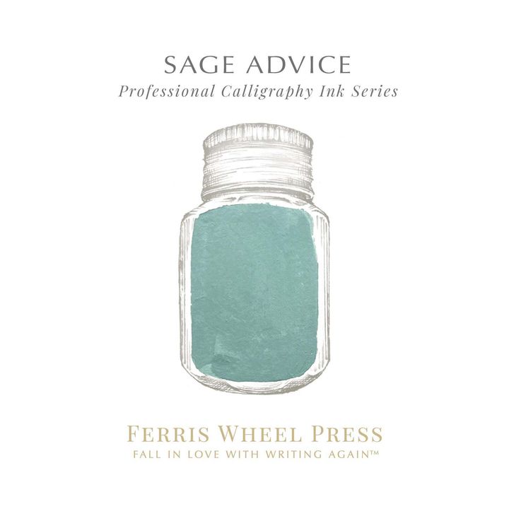 【Sage Advice】摩天輪 - 28ml 沾水筆墨水 - 2