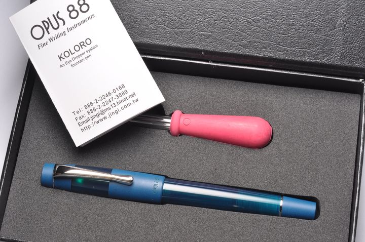 精基 - 青 KOLORO 正統滴入式鋼筆  - 2