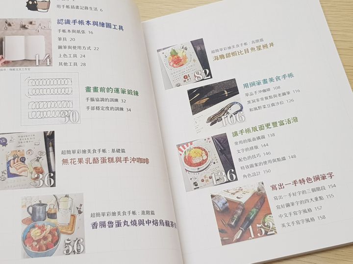 阿土老師 - 美味手帳 美食手帳插畫教學書 作者親簽 - 2