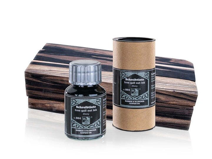 R&K - 黑檀色 Ebony - 2023 Limited 年度限定 50ml 鋼筆鐵膽墨水 Rohrer & Klingner