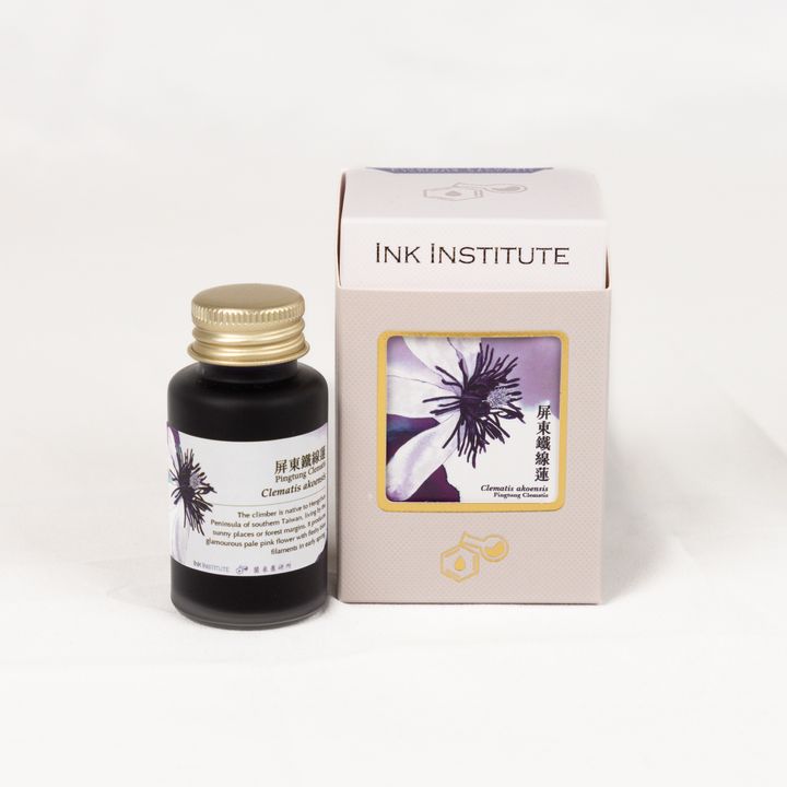 蘭泉墨研所 - 屏東鐵線蓮 30ml 鋼筆墨水 
